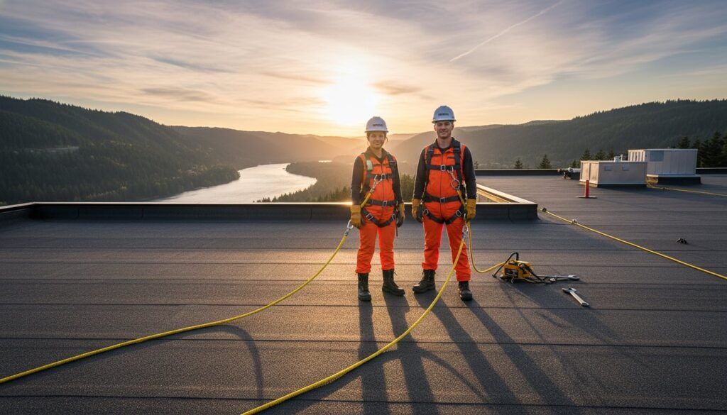 Commercial Roofing Safety Requirements in Washington State: A 2026 Guide