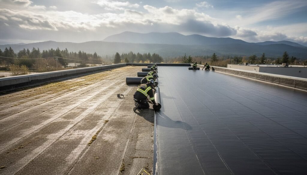 How Long Does a Commercial Roof Replacement Take? A 2026 Timeline Guide