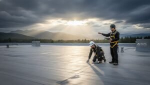 Storm Damage Roof Assessment for Commercial Properties in the PNW
