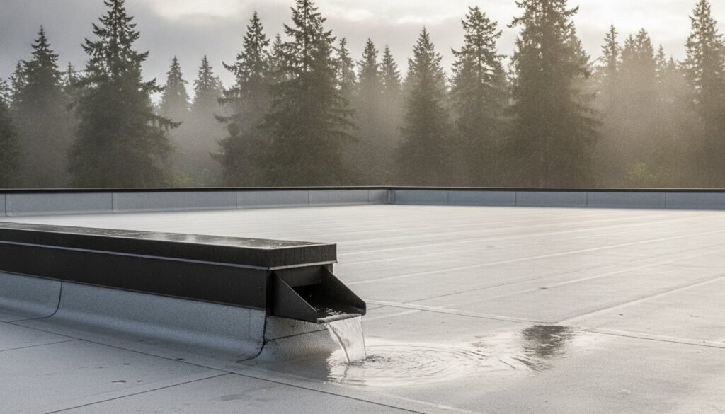 Flat Roof Drainage Solutions for Pacific Northwest Buildings: 2026 Expert Guide