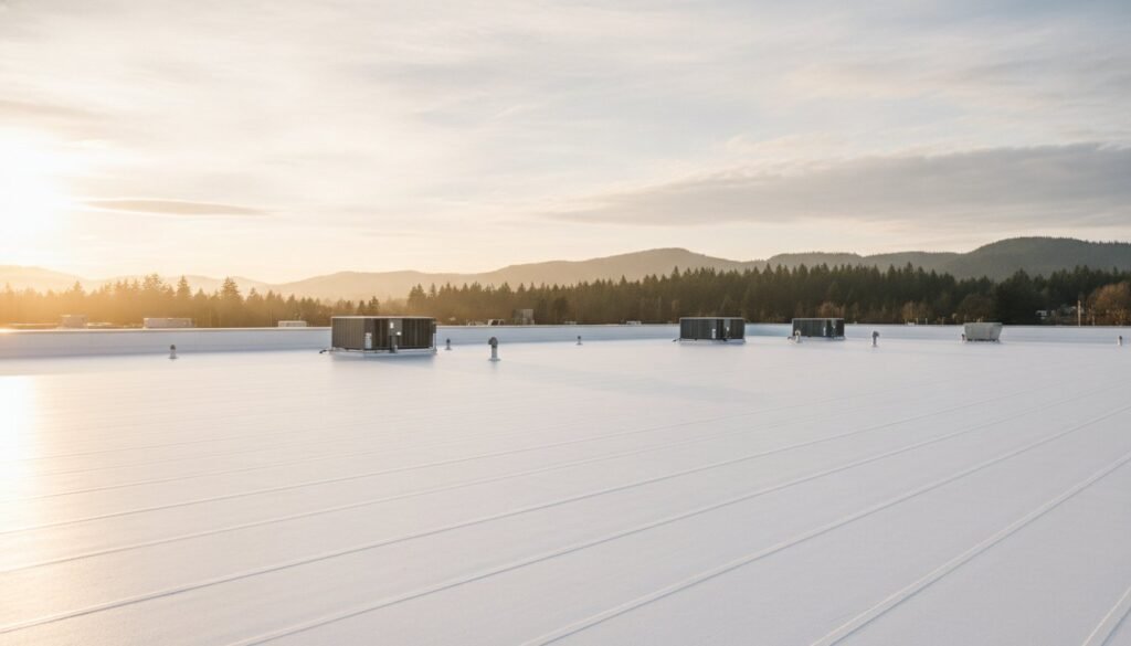 Why Do Commercial Buildings Have Flat Roofs? The 2026 Efficiency Guide