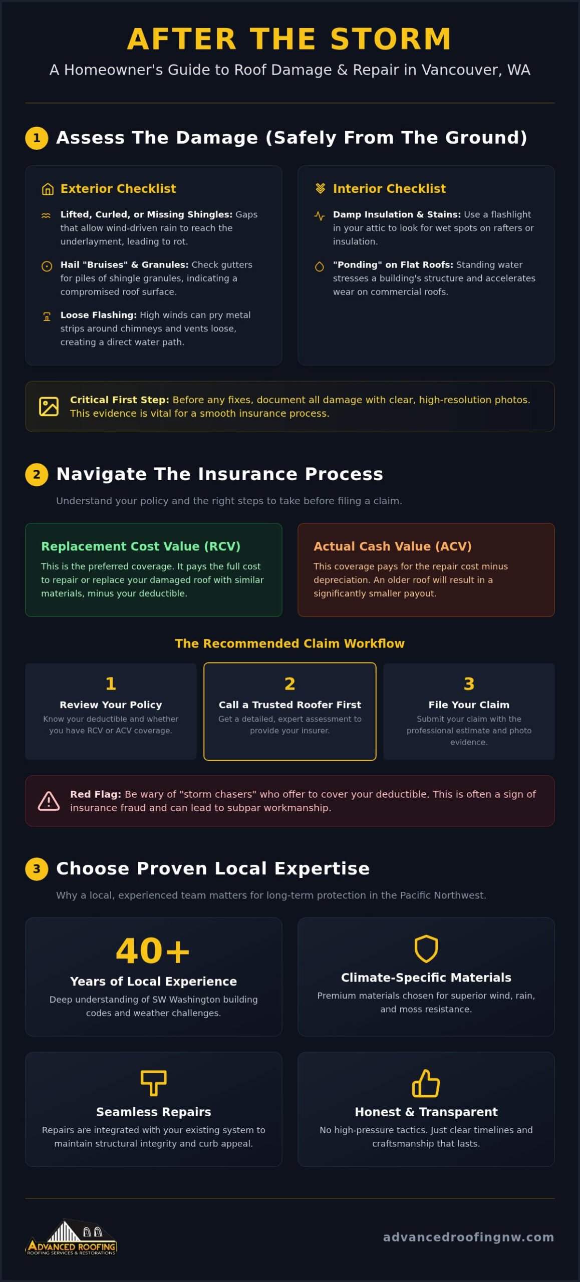 Storm Damage Roof Repair in Vancouver, WA: A Homeowner’s 2026 Recovery Guide